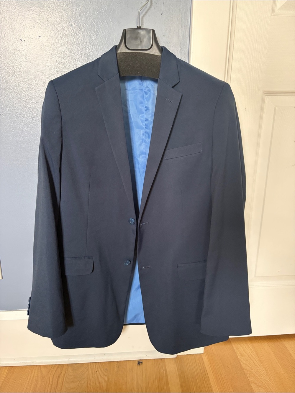 Tommy Hilfiger Navy Blue Two-Button Sport Coat